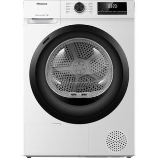 Hisense DHQE800BW2 Στεγνωτήριο 8kg A++ με Αντλία Θερμότητας