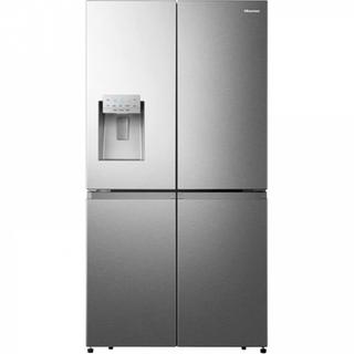 Hisense RQ760N4SASE Ψυγείο Ντουλάπα Total NoFrost Υ178.5xΠ91.4xΒ72.5εκ. Inox